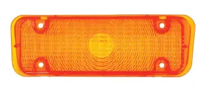 Park Lamp Lens - Amber - RH - 71-72 Chevy Truck Blazer Suburban - Image 1 of 2