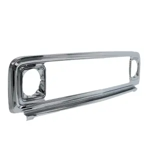 Grille Shell - w/ Headlamp Bezels - Chrome Steel - 71-72 Chevy C/K Pickup Blazer Suburban - Image 2 of 6