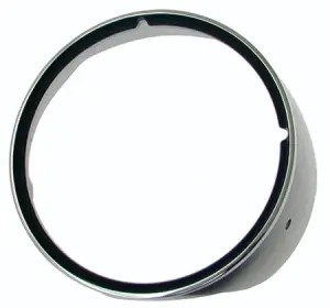 Headlamp Bezel w/ Chrome Trim - LH - 69 Camaro (Standard) - Image 1 of 2