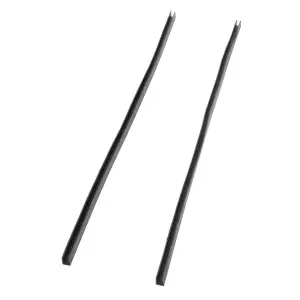 Quarter Window Trim Inserts - Pair - 67-69 Camaro Firebird - Image 5 of 6