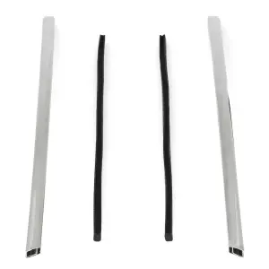 Quarter Window Vertical Moldings - 68-72 Chevelle GTO - Image 1 of 6
