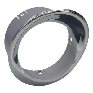 1967 Pontiac Firebird Astro Air Vent Bezel - Chrome - LH - 67-68 Camaro Firebird