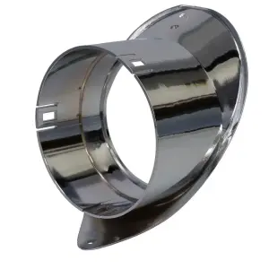 Astro Air Vent Bezel - Chrome - LH - 67-68 Camaro Firebird - Image 5 of 6