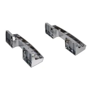 Chrome Armrest Base - Pair - 65-67 Chevy II Nova 67 Camaro Firebird - Image 5 of 6