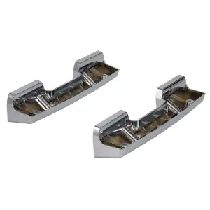 Chrome Armrest Base - Pair - 65-67 Chevy II Nova 67 Camaro Firebird - Image 6 of 6