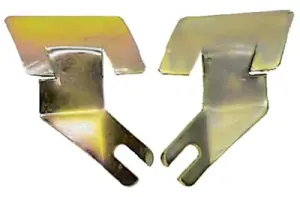 1968 Pontiac Trans Am Windshield Molding Clips - Lower Outer - LH/RH Pair - 67-69 Camaro Firebird Coupe