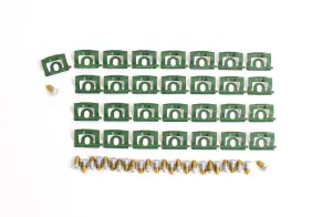 1968 Plymouth Barracuda Back Glass Molding Clips &amp; Screw Set - 68-69 Barracuda