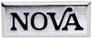 Grille Emblem w/ Hardware - "Nova" - 76-77 Nova (Except SS & Rally) - Image 1 of 2