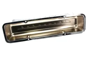 Valve Covers - Chrome - Pair - 67 Camaro Chevelle Chevy II Chevy Truck - Image 2 of 2
