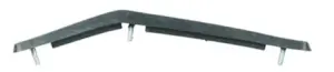 Deluxe Bumper Guard Rubber Insert - LH or RH - 67-69 Camaro - Front 67-68 Camaro - Rear - Image 1 of 3