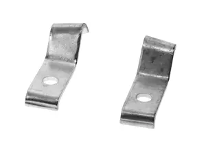 Front Deluxe Bumper Guard Mounting Brackets - LH/RH Pair - 69 Camaro - Image 3 of 3