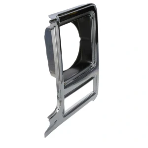 Headlamp Bezel - Round Headlamp - Chrome - Dark Gray Plastic - LH - 79-80 Chevy GMC Truck Blazer Jimmy Suburban - Image 6 of 6