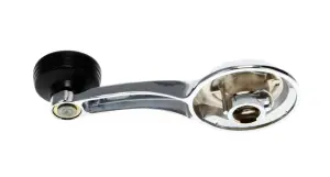 Door Window Crank - Black Knob - Fits many 65-67 GM Models - Image 3 of 3