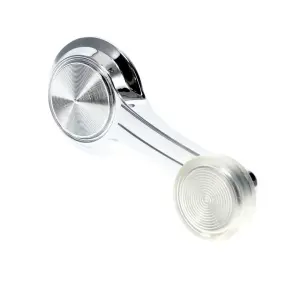 Door Window Crank - Clear Knob - Fits many 65-67 GM Models - Image 2 of 3