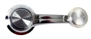 1967 Chevy Bel Air Door Window Crank - Clear Knob - Fits many 65-67 GM Models