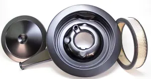 Cowl Induction Air Cleaner Assembly with Black Lid - 69 Camaro 302 - Image 2 of 5