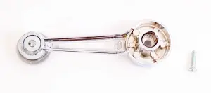 Window Crank Handle w/ Clear Knob - 73-74 Torino; 73-77 Galaxie Monterey; 73-74 F100 F250 F350 - Image 2 of 2