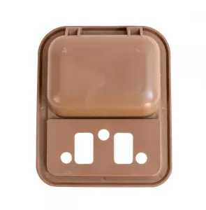 Interior Front Door Handle Cup - Ginger - 68-69 Fairlane Torino 68-72 F100 F250 68-77 Bronco - Image 2 of 2