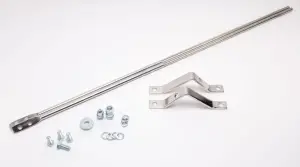 Fender to Firewall Brace Kit - Stainless Steel - Pair - 47-55 Chevy Pickup Truck Suburban - Image 1 of 3