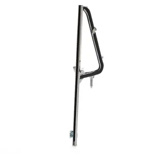 Vent Window Assembly Chrome - Clear Glass - RH - 64-66 Chevy GMC Truck - Image 3 of 4