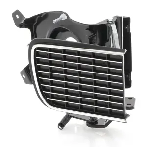 Headlight Assembly Black - Chrome Trim Door - RH - 68 Camaro Rally Sport - Image 2 of 6