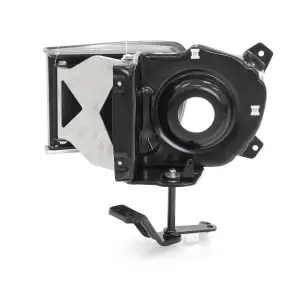 Headlight Assembly Black - Chrome Trim Door - RH - 68 Camaro Rally Sport - Image 4 of 6