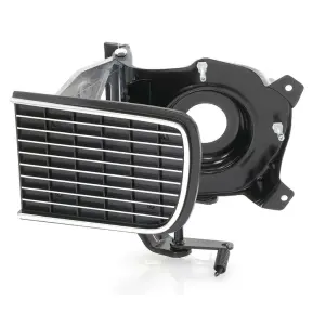 Headlight Assembly Black - Chrome Trim Door - LH - 68 Camaro Rally Sport - Image 1 of 6