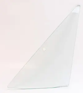 Vent Glass - Clear - LH - 66-67 Dodge Plymouth B-Body 2DR Hardtop, Convertible, 2/4DR Sedan & Wagon - Image 1 of 3