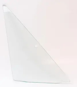 Vent Glass - Clear - RH - 66-67 Dodge Plymouth B-Body 2DR Hardtop, Convertible, 2/4DR Sedan & Wagon - Image 1 of 3