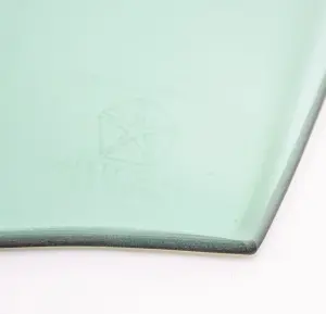 Vent Glass - Green Tint - RH - 66-67 Dodge Plymouth B-Body 2DR Hardtop, Convertible, 2/4DR Sedan & Wagon - Image 3 of 3