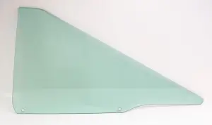 Quarter Glass - Green Tint - LH - 67 Dodge Plymouth B-Body 2 Door Hardtop - Image 1 of 2