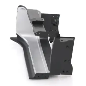 Grille Extension Bezel with Brackets - RH - 68-69 Charger - Image 2 of 4