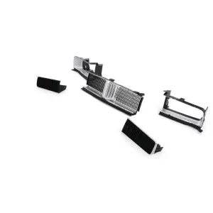 Grille Set - Silver - 69 Charger - Image 2 of 4