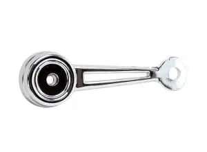 1968 Ford Galaxie Window Crank Handle - Chrome w/o Knob - 68-72 Fairlane Torino, 68-72 F-Series Pickup; 68-77 Bronco