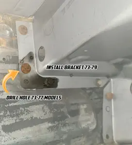 Inner Fender - RH - 73-79 F100 F150 F250 F350 Pickup; 78-79 Bronco - Image 4 of 5