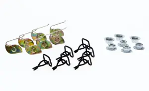 Back Belt Molding Hardware Set - 64 Galaxie Fastback - Image 1 of 2
