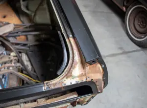 Inside Lower Corner Trunk Gutter Lip - RH - 70-71 Fairlane Torino - Image 3 of 3