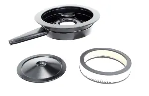 Cowl Induction Air Cleaner Assembly with Black Lid - 69 Camaro 350 - Image 2 of 2