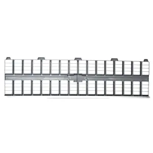 Premium Grille - OE Style - Single Headlight - Argent Gray - 81-82 Chevy CK Pickup Blazer Suburban - Image 3 of 4