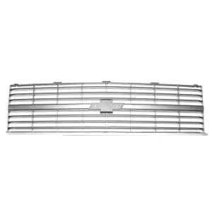 Premium Grille - OE Style with Emblem Mount - Argent Gray - Single Headlight - 83-84 Chevy CK Pickup Blazer Suburban - Image 1 of 4