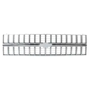Premium Grille - OE Style - Dual Headlight - Chrome - 81-82 Chevy CK Pickup Blazer Suburban - Image 1 of 4