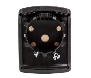 Horn Button - Black-Champagne For Deluxe Steering Wheel - 78-91 Chevy C/K Pickup Blazer Suburban - Image 2 of 2