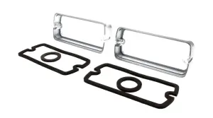 Park Lamp Lenses and Gaskets - Clear - Pair - 73-74 Dart (except 74 SE) - Image 2 of 2