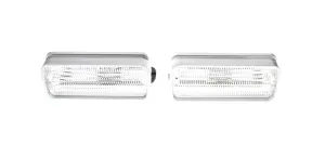 Park Lamp Lenses and Gaskets - Clear - Pair - 73-74 Dart (except 74 SE) - Image 1 of 2