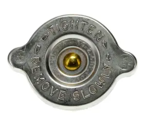 1965 Mercury Comet Radiator Cap - OE Style - Zinc - 60-66 All Dodge Plymouth Ford Mercury Passenger Cars