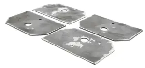 1973 Plymouth Satellite Bucket Seat Bracket kit - 71-74 Dodge Plymouth B-Body