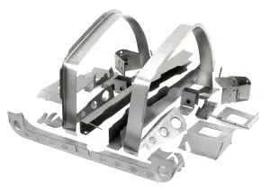 Level 3 Chassis Stiffening Kit - 70-76 Plymouth Duster, 71-72 Dodge Demon - Image 3 of 3