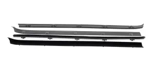 Front Door Beltline Window Felts - Inner & Outer - 81-91 Chevy GMC CK Truck SUV - Image 1 of 2