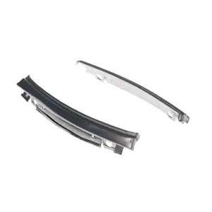 Rear Upper Fender Tip Moldings - Pair - 68-72 Chevelle El Camino Monte Carlo - Image 1 of 4