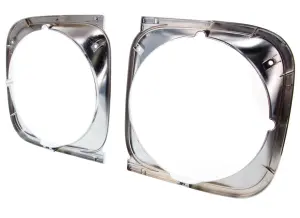 Headlamp Bezel Set - LH/RH Pair - 72 Chevelle El Camino - Image 2 of 2